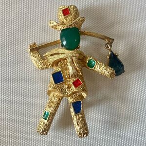 Vintage Florenza Hobo Brooch